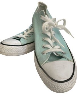 Converse women’s size 9, mint green sneakers